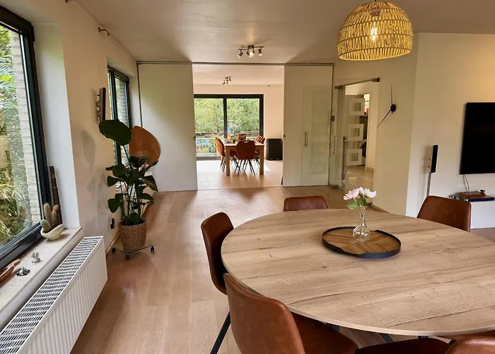 Vakantiehuis 3br With Big Garden, Ping-pong, Cinema, Bath Gent